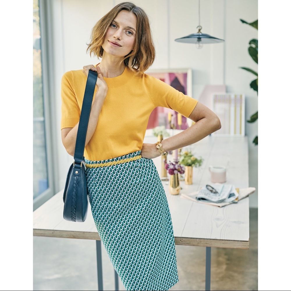 NWT Boden Richmond Pencil Skirt